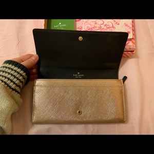 Kate Spade rose gold Wallet - New With Tags